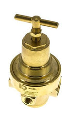 Regulador de presión G1/2'' 1500l/min 1.0-15.0bar/14-218psi Latón Gases Líquidos
