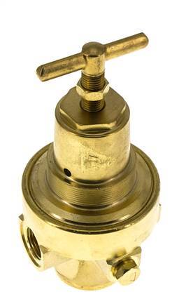 Regulador de presión G1/2'' 1500l/min 1.0-15.0bar/14-218psi Latón Gases Líquidos