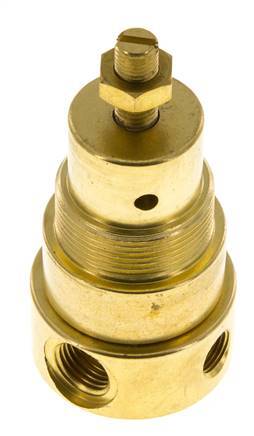 Regulador de presión G1/4'' 330l/min 0.2-3.0bar/3-44psi Latón