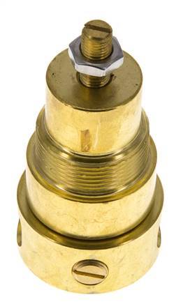 Regulador de presión G1/4'' 330l/min 0.1-1.5bar/1-22psi Latón Gases Líquidos