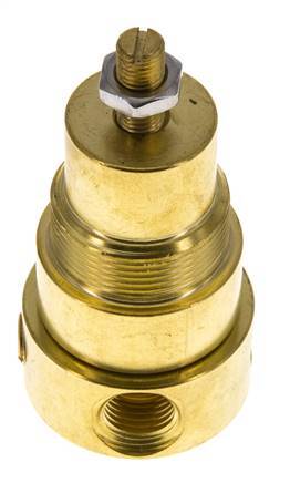 Regulador de presión G1/4'' 330l/min 0.1-1.5bar/1-22psi Latón Gases Líquidos