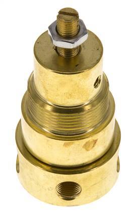 Regulador de presión G1/4'' 330l/min 0.1-1.5bar/1-22psi Latón Gases Líquidos
