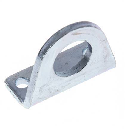 Pies de fijación 20 mm 25 mm ISO 6432 Acero cincado
