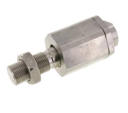 Junta flotante M27 x 2 para cilindro Acero inoxidable 304 (1.4301)