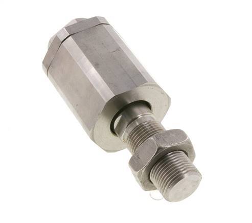 Junta flotante M27 x 2 para cilindro Acero inoxidable 304 (1.4301)