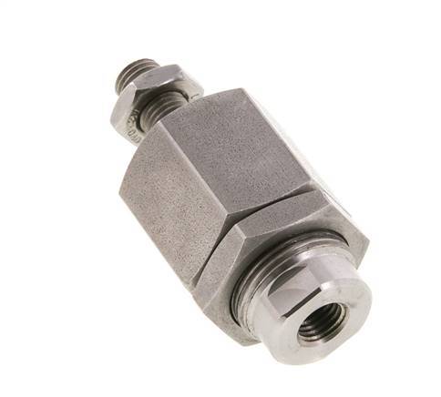 Junta flotante M10 x 1,25 para cilindro Acero inoxidable 304 (1.4301)