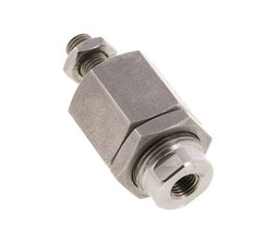 Junta flotante M10 x 1,25 para cilindro Acero inoxidable 304 (1.4301)