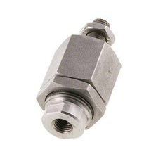 Junta flotante M10 x 1,25 para cilindro Acero inoxidable 304 (1.4301)