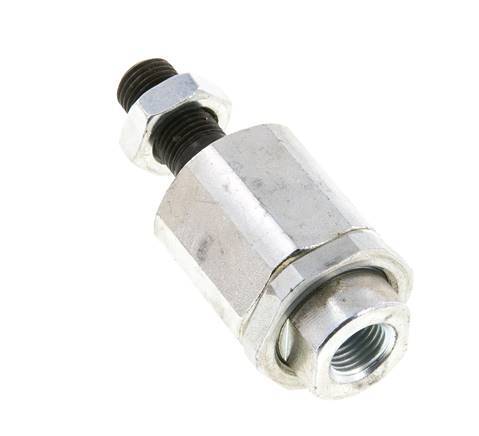 Junta flotante M12 x 1,25 para cilindro Acero cincado