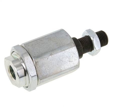 Junta flotante M16 x 1,5 para cilindro Acero cincado