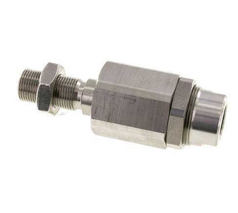 Junta flotante M20 x 1,5 para cilindro Acero inoxidable 304 (1.4301)