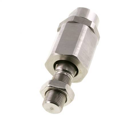 Junta flotante M20 x 1,5 para cilindro Acero inoxidable 304 (1.4301)