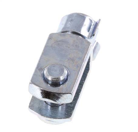 Pasador de horquilla M6 Acero cincado