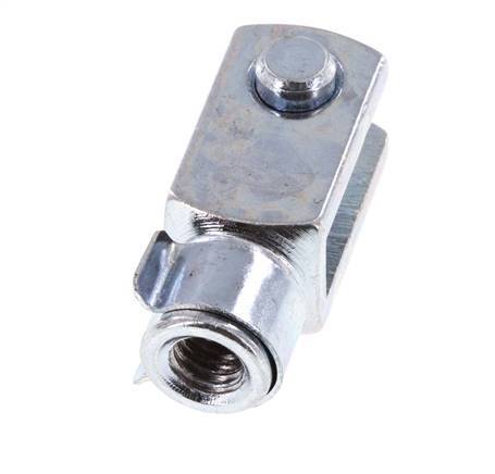 Pasador de horquilla M6 Acero cincado