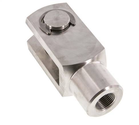 Pasador de horquilla M27 x 2 Acero inoxidable 303 (1.4305)