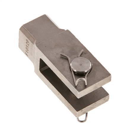 Pasador de horquilla M10 x 1,25 Acero inoxidable 1.4571
