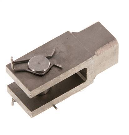 Pasador de horquilla M10 x 1,25 Acero inoxidable 1.4571