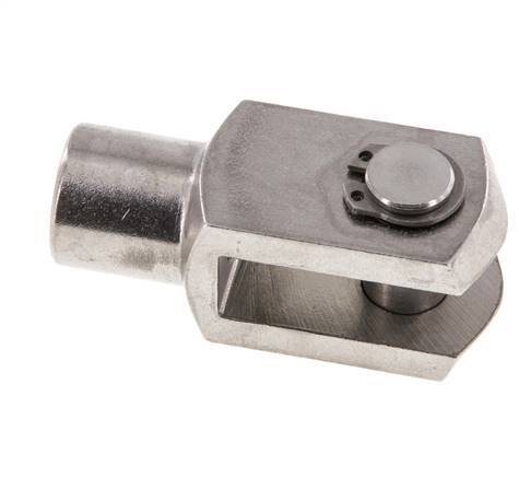 Pasador de horquilla M12 x 1,25 Acero inoxidable 1.4571