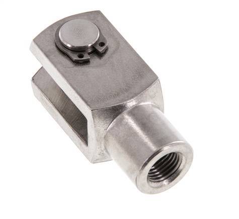 Pasador de horquilla M12 x 1,25 Acero inoxidable 1.4571