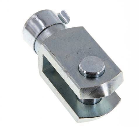 Pasador de horquilla M16 x 1,5 Acero cincado