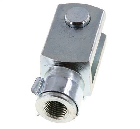 Pasador de horquilla M16 x 1,5 Acero cincado