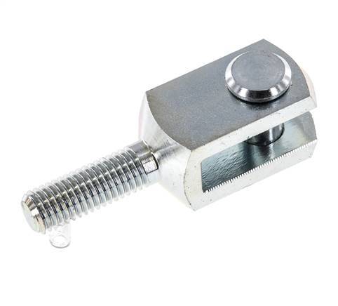 Pasador de horquilla M12 Macho Acero cincado