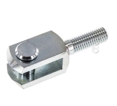 Pasador de horquilla M12 Macho Acero cincado