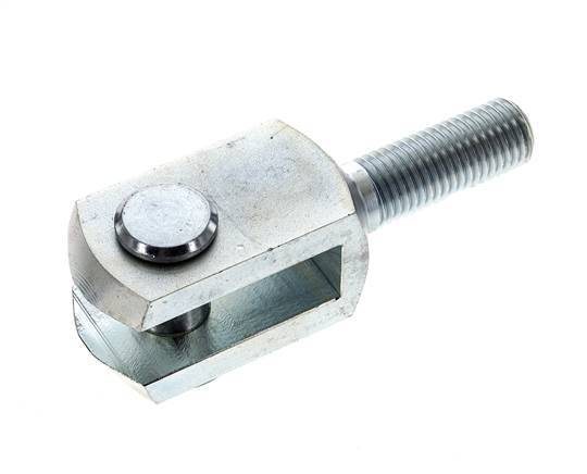 Pasador de horquilla M20 Macho Acero cincado