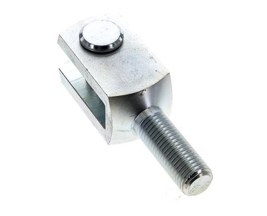 Pasador de horquilla M20 Macho Acero cincado