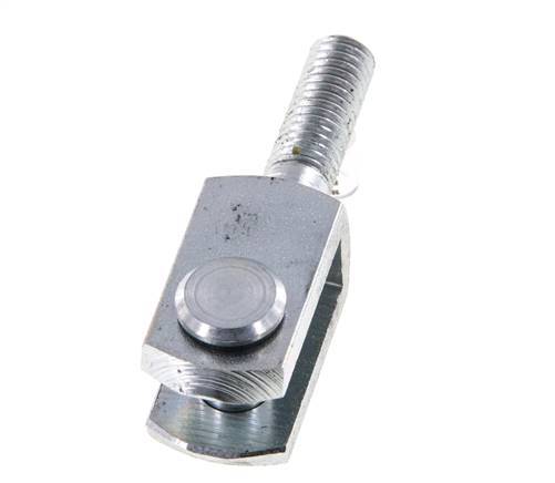 Pasador de horquilla M8 Macho Acero cincado