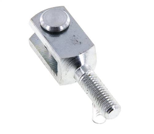 Pasador de horquilla M8 Macho Acero cincado