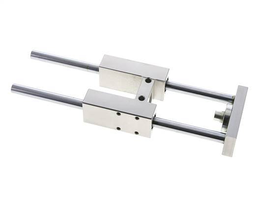 Unidad de guía para cilindro ISO 6432 de 12 mm y 16 mm