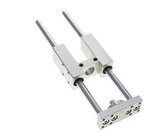 Unidad de guía para cilindro ISO 6432 de 12 mm y 16 mm