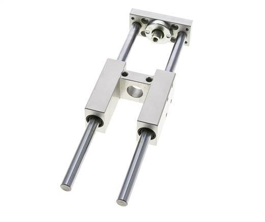 Unidad de guía para cilindro ISO 6432 de 12 mm y 16 mm
