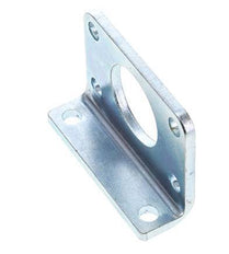 Soporte de pie 32 mm Redondo Acero cincado