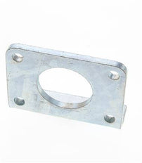 Soporte de pie 63 mm Redondo Acero cincado