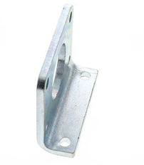 Soporte de pie 63 mm Redondo Acero cincado