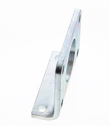 Soporte de pie 63 mm Redondo Acero cincado