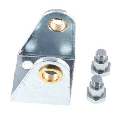Fijación giratoria para cilindro redondo de 32 mm Acero cincado