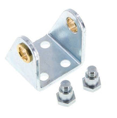 Fijación giratoria para cilindro redondo de 32 mm Acero cincado