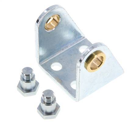Fijación giratoria para cilindro redondo de 32 mm Acero cincado