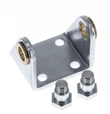 Fijación giratoria para cilindro redondo de 50 mm Acero cincado