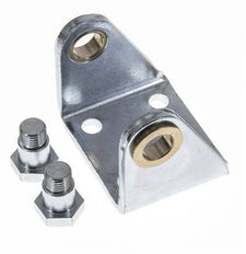 Fijación giratoria para cilindro redondo de 50 mm Acero cincado