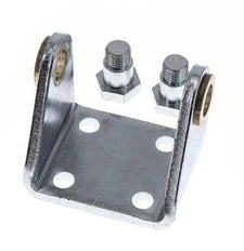 Fijación giratoria para cilindro redondo de 50 mm Acero cincado