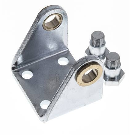 Fijación giratoria para cilindro redondo de 50 mm Acero cincado