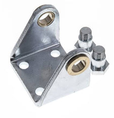 Fijación giratoria para cilindro redondo de 50 mm Acero cincado