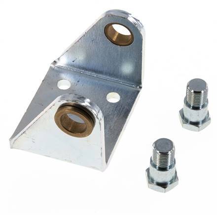 Fijación giratoria para cilindro redondo de 63 mm Acero cincado