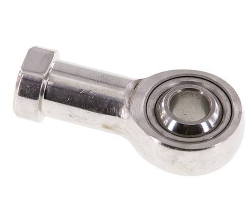 Rótula M10 x 1,25 Hembra Acero inoxidable 304 (1.4301)