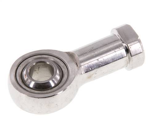 Rótula M10 x 1,25 Hembra Acero inoxidable 304 (1.4301)