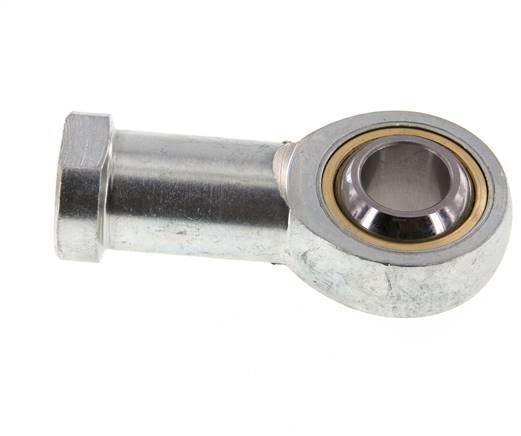 Rótula M20 x 1,5 Hembra Acero cincado